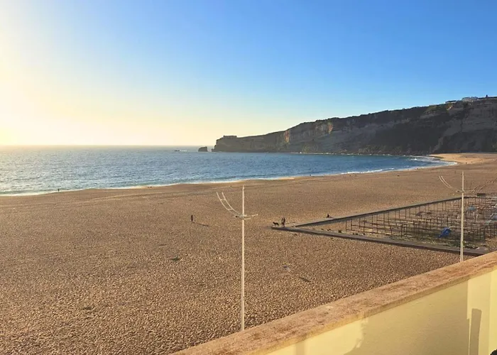 Sunset Terrace - Beachfront With Private Parking Lägenhet Nazaré