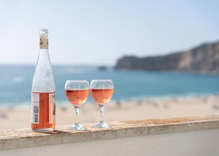 Sunset Terrace - Beachfront With Private Parking * Nazaré